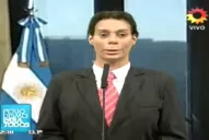 Oggi Junco encarnó a Capitanich en 'Periodismo Para Todos'