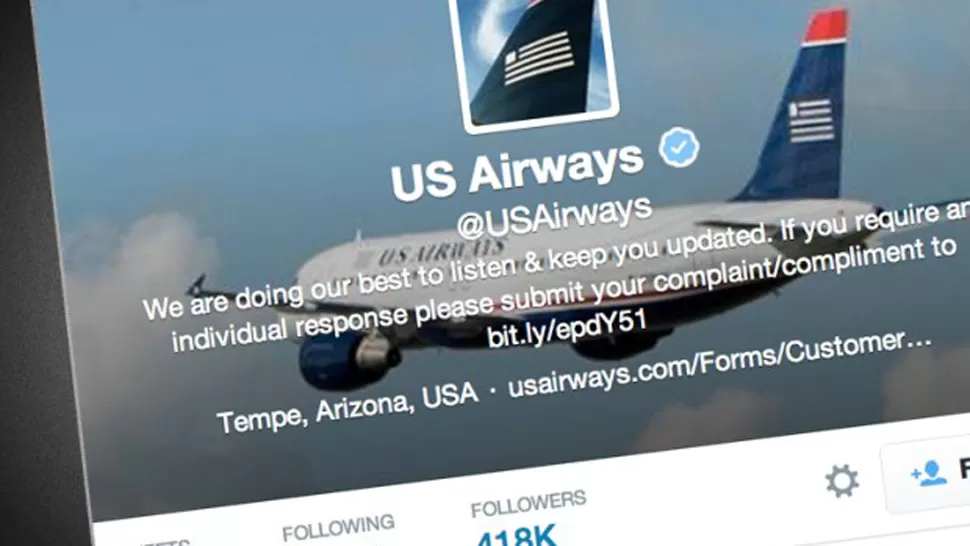 POLÉMICA. La respuesta de US Airways desató un escándalo en la web. FOTO TOMADA DE SALON.COM