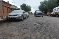 Se cansaron de pedir que reparen su cuadra