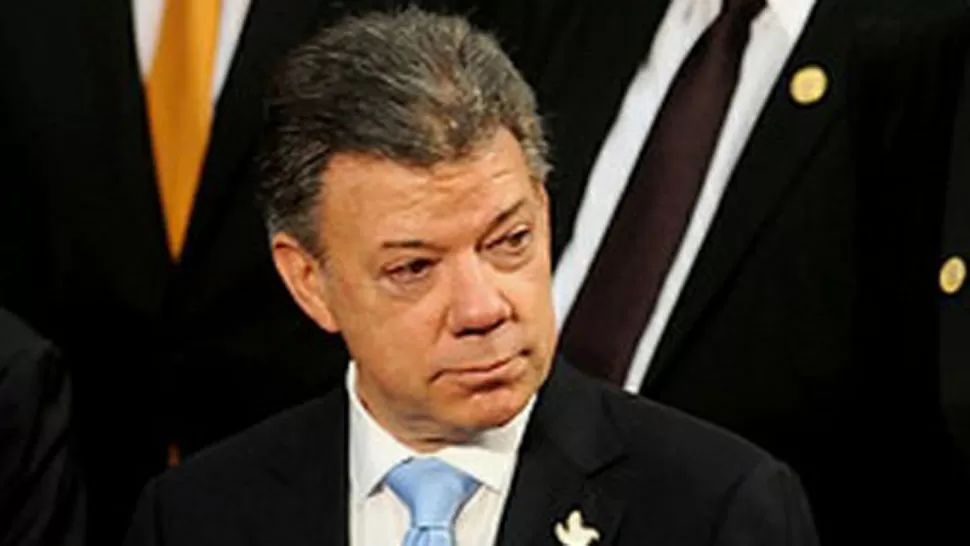 CONSTERNADO. Juan Manuel Santos, presidente de Colombia. FOTO TOMADA DE TELESURTV.TV