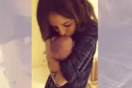 La primera foto de Lorenzo, el hijo de Tinelli y Valdés