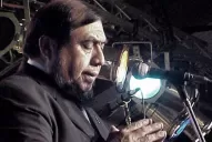 Zamba Quipildor, al pie del Cristo Bendicente