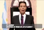 Periodismo Para Todos: Segunda conferencia de prensa de Oggi Junco como Capitanich