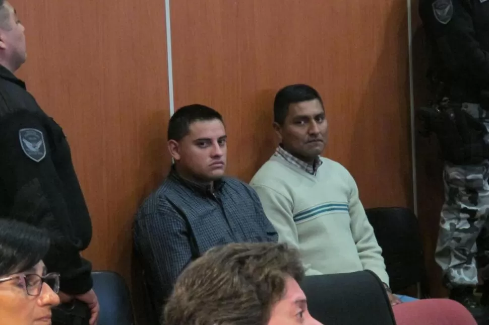 IMPUTADOS. Daniel Vilte Laxi (izquierda) y Santos Vera fueron implicados en el caso por Gustavo Lasi. la gaceta / foto de irene benito (enviada especial)