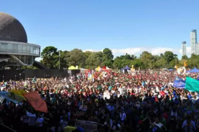 En Argentina, los jóvenes católicos esperaron las palabras de Francisco