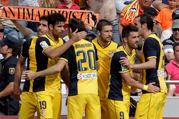 Atlético de Madrid se acerca al título de la Liga