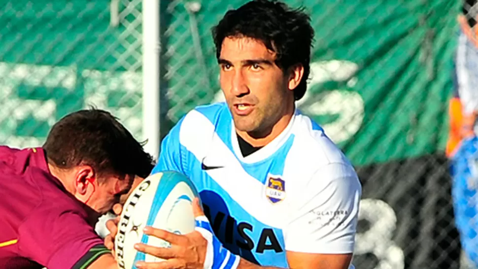 EN ACCION. Gabriel Ascárate, de regreso en Tucumán tras su paso por Escocia, volvió a ser convocado a Los Pumas.