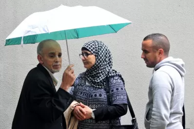 Los Moumni se despidieron de la sala de juicio