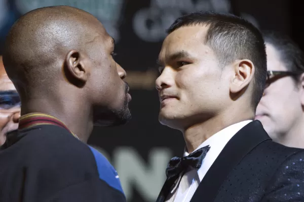 Maidana y Mayweather cara a cara en Las Vegas