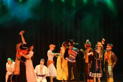 Homenaje a Mercedes Sosa del Ballet Folclórico Nacional