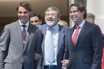 Rafael Nadal se encontró con su doble idéntico