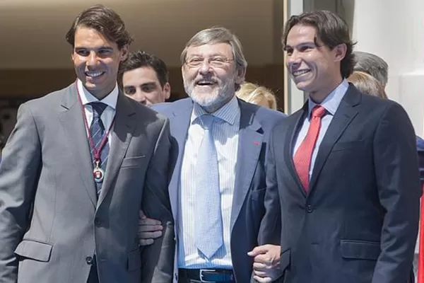 Rafael Nadal se encontró con su doble idéntico