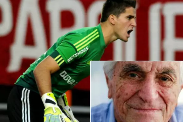 Amadeo Carrizo: Chichizola tiene méritos sobresalientes para seguir en el arco de River