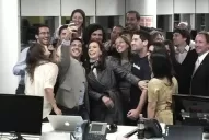 Cristina y Macri se tomaron selfies en las nuevas oficinas de Facebook