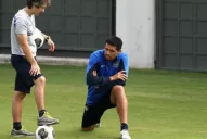 Riquelme tiene un golpe, según el parte médico de Boca