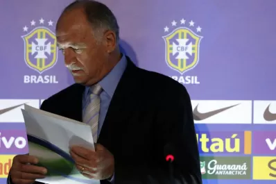 Scolari anunció los 23 convocados de Brasil para el Mundial