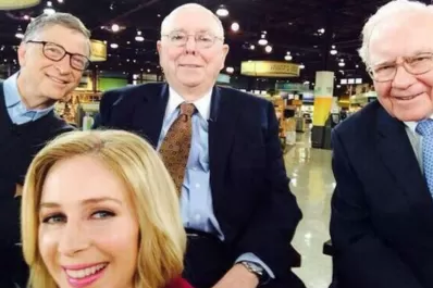 Bill Gates y la selfie más cara del mundo