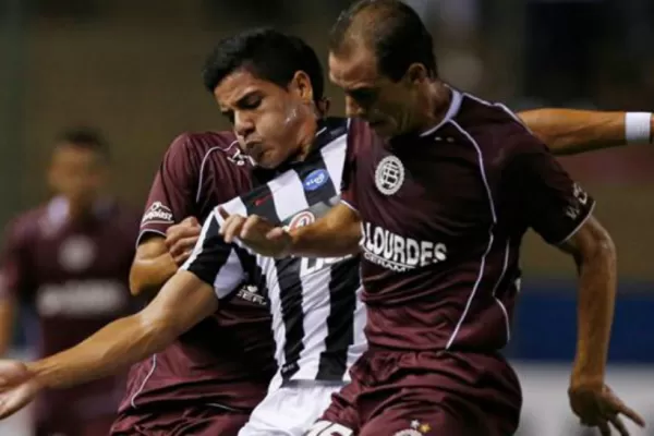 Bolívar le empató a Lanús en tiempo de descuento