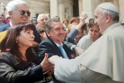 Trimarco: Estoy muy feliz por haber podido saludar al Papa
