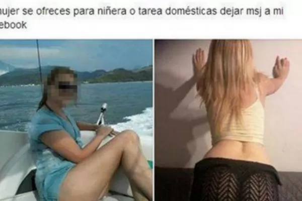 Ofrecía a su esposa en los clasificados con fotos íntimas