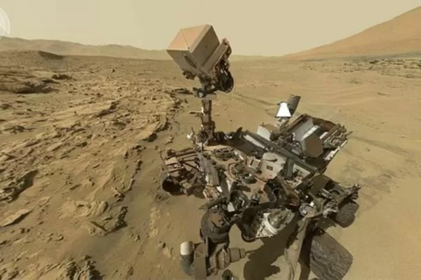 El Curiosity se toma una selfie de 360 grados en Marte