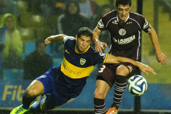 Boca le ganó a Lanús 3 a 1 en la noche de Riquelme