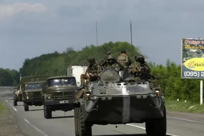 Rebeldes matan a siete soldados ucranianos en una emboscada