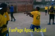 Narcotraficantes celebran un gol a los tiros en Brasil