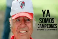 Aparecieron afiches para mufar a River