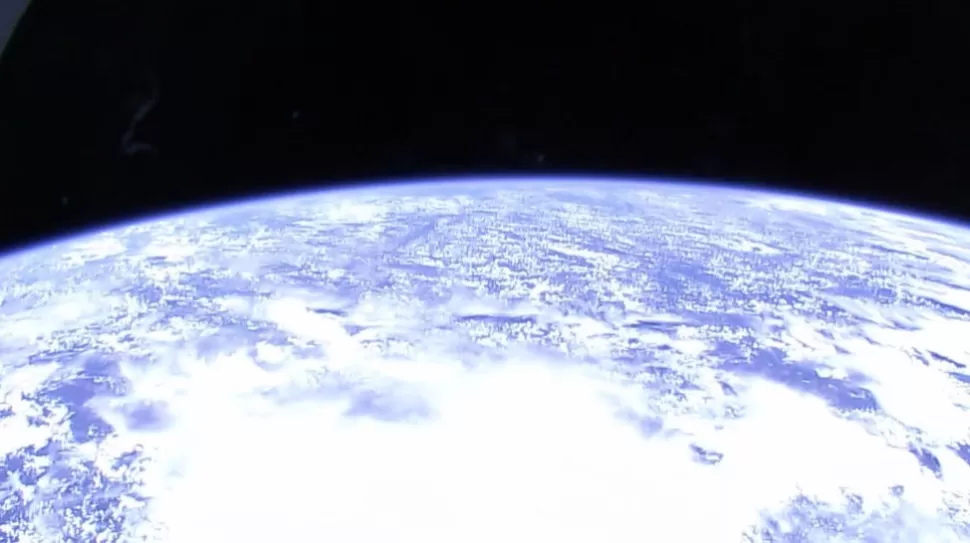 DESDE ARRIBA. La Estación Espacial Internacional está probando cámaras HD. CAPTURA DE VIDEO