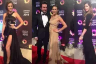 Los looks y el glamour de la alfombra roja de los Martín Fierro