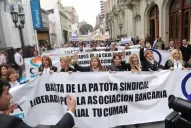 Reclamaron celeridad en las causas contra La Bancaria