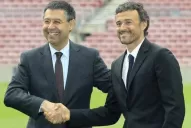 Messi está contento con la llegada de Luis Enrique, según el presidente de Barcelona