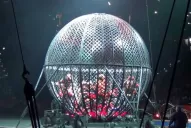 Mirá cómo fue el accidente en el “Globo de la muerte” del Circo Rodas