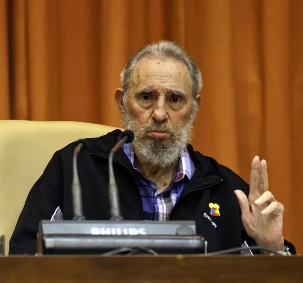 EL LÍDER DE LA REVOLUCIÓN. Fidel Castro es cuestionado en un libro. REUTERS