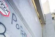 Francisco rezó en el muro que separa Israel de Cisjordania