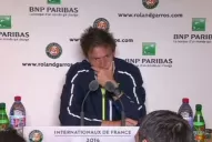 Periodista felicita a Mahut luego de perder en Roland Garros