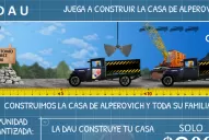 Crean un juego para construir la casa de Alperovich