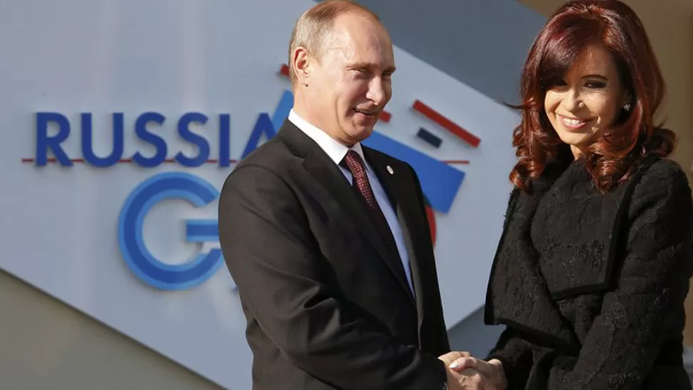 ENCUENTRO. Putin quiere reunirse con Cristina Fernández en la  cumbre de Brasil. FOTO TOMADA DE INFOBAE.COM