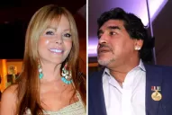 Graciela Alfano recordó su romance con Diego Maradona y él la llamó en vivo