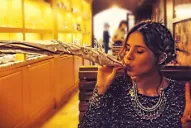Candelaria Tinelli y una polémica foto con un mini churro