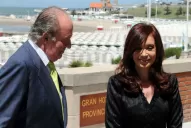 Cristina le envió una carta al rey Juan Carlos por su salida
