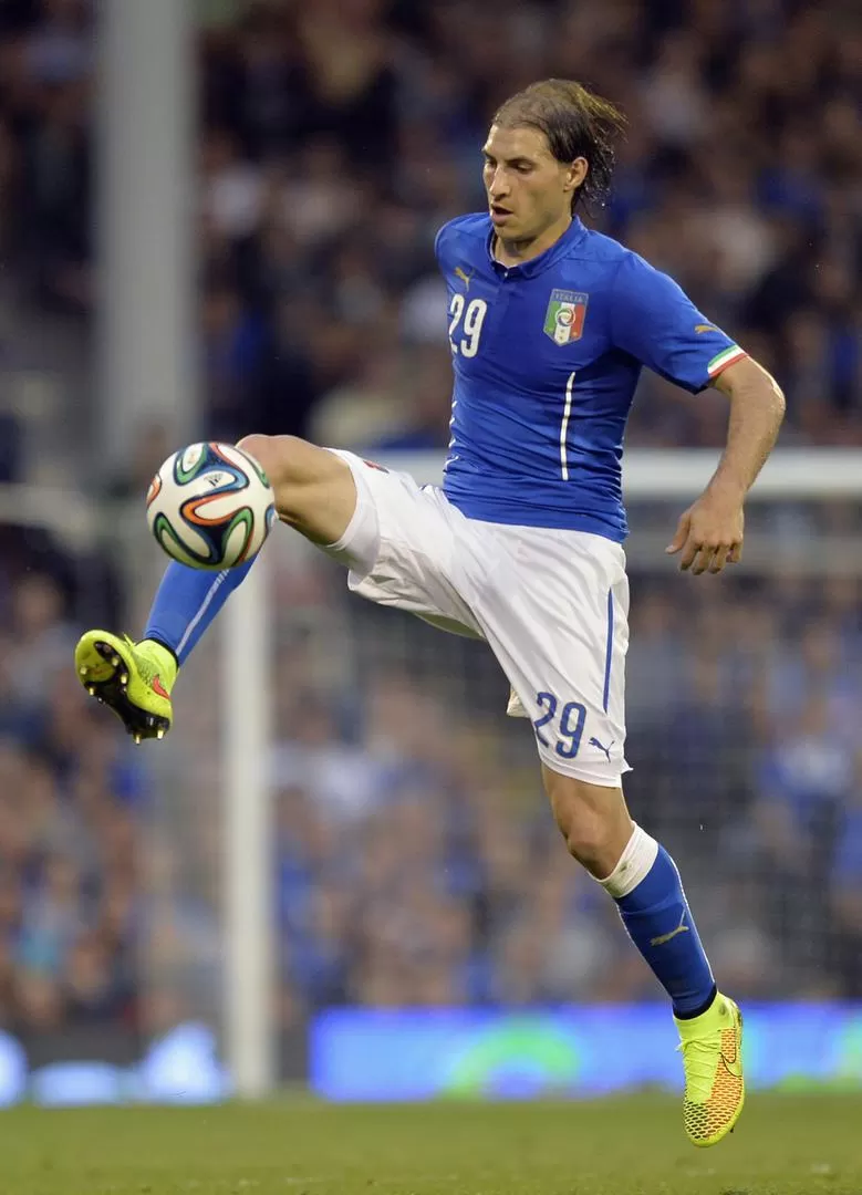 LA SORPRESA. Paleta, que juega en Parma, fue ratificado como integrante del plantel de Italia que jugará el Mundial. 
