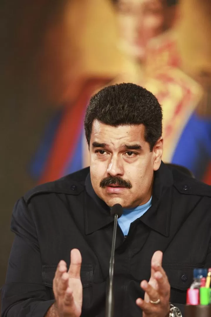 EL PRESIDENTE. Maduro mantiene la denuncia contra Estados Unidos. reuters