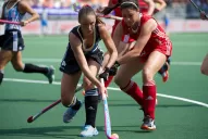 Las Leonas ganaron en la última jugada y quedaron a un paso