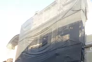 Comenzaron a restaurar el frente de la Sociedad Sarmiento