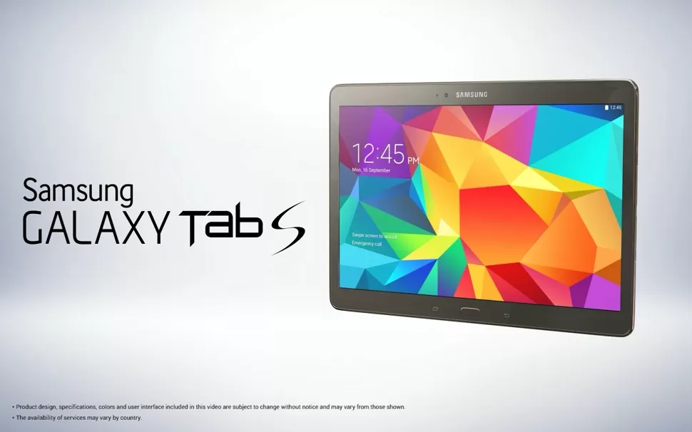 La nueva Galaxy Tab S (Foto: Samsung)