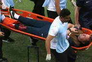 El fisioterapeuta inglés sufrió una insólita lesión festejando el gol de su equipo