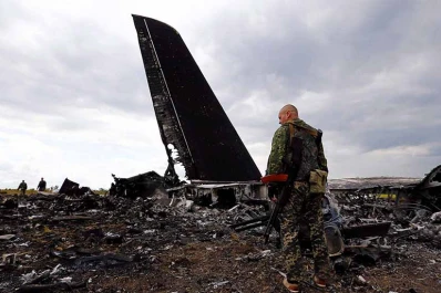 Rebeldes derriban un avión de Ucrania