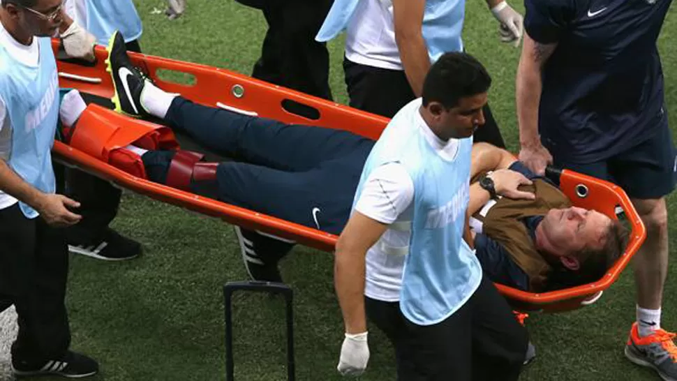 El fisioterapeuta inglés sufrió una insólita lesión festejando el gol de su equipo
